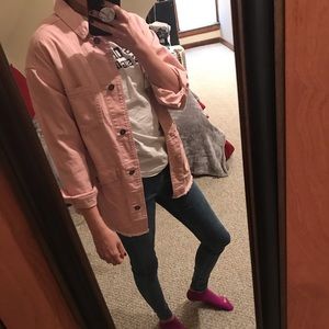 ZARA PINK DENIM JACKET